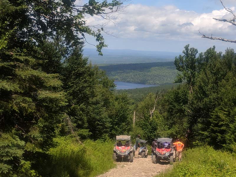 photo of Mount Blue Lake State Park Multi-Use Trail in ATV