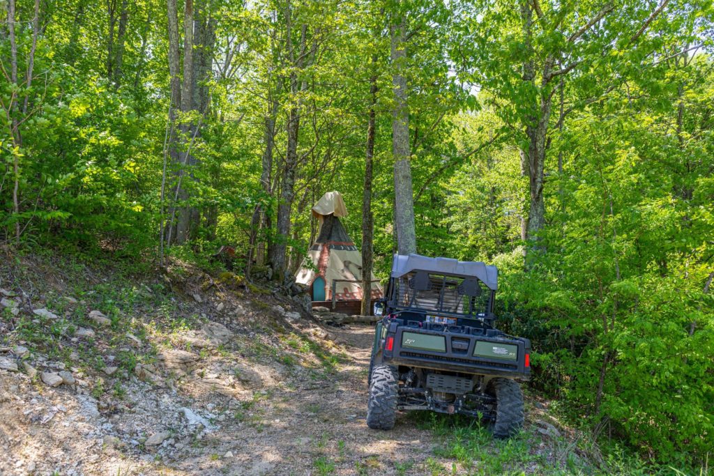 photo of Balsam Woods Campground trails in Maine